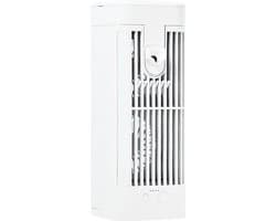 Draagbare Aircooler - Mobiele Persoonlijke Luchtkoeler met Water/Ijs - Met LED - verlichting - Geluidsarm - Oplaadbaar - 3600mAh Accu - Compact Formaat - 3 Standen