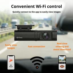Dual Dashcam - Zwart - 4K Resolutie - Nachtzicht - Voor Auto's — thumbnail 3