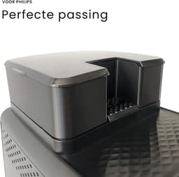 Koffiebonenhouder voor Philips EP 1200 2200 5400, Extra capaciteit, 1.5L | Accessoire voor Philips koffieapparaat, Vaste montage bonen verhoger — thumbnail 5