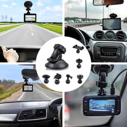 Autozuignap voor dashcamhouder, videorecorder op voorruit en dashboardhouder met 6 soorten scharnieren, autozuignap voor dashcamhouder — thumbnail 4