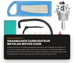 Dailygoods- Carburateur Hoge Prestaties - Carburateur Synchronisatie Set - Carburateur Afstelgereedschap - Vervanging voor 17,5 pk Motor - OE Nummer 792060/795366 - Professioneel Gemaakt - Motorcarburateur — thumbnail 1