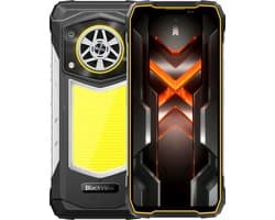 Blackview ROCK 5 - AI Robuuste Smartphone - 4G - 24GB RAM - 256GB ROM - Android 16 - 20000mAh - 6.78 inch - Robuuste Telefoon - 108MP + 20MP Nachtzicht - IP68 Waterdicht - NFC - GPS - Geel