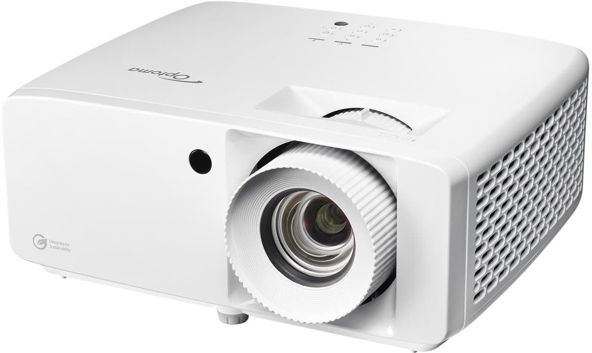 Optoma UHZ67-Wit compacte 4K UHD 4300 laser projector (beamer) - wit — afbeelding 1
