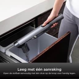 Draadloze Handstofzuiger - Kleine Stofzuiger - Snel Kruimels Opruimen - Lichtgewicht Ontwerp - 700 gram - Grijs — thumbnail 3