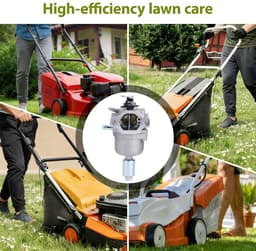 Dailygoods- Carburateur Vervangingsset Hoogwaardig Metaal - Carburateur Synchronisatie Set - Grasmaaier Accessoires - Eenvoudig te Installeren - Verbeterde Energie-efficiëntie - Geschikt voor Nikki 697203 - Grasmaaieronderdeel — thumbnail 2