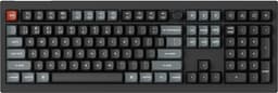 Keychron V6 Ultra - Mechanisch Toetsenbord - Draadloos - US Qwerty - 100% - Bruine Switch - Zwart — thumbnail 1