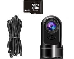 Mini Dashcam - Autocamera Voorzijde - Veilig Rijden - ADAS Rijassistentie - 1080p HD - Zwart