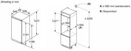 NEFF KI1411SE0 Inbouw Koelkast 122 cm Sleepdeur 204 Liter Energieklasse E — thumbnail 5