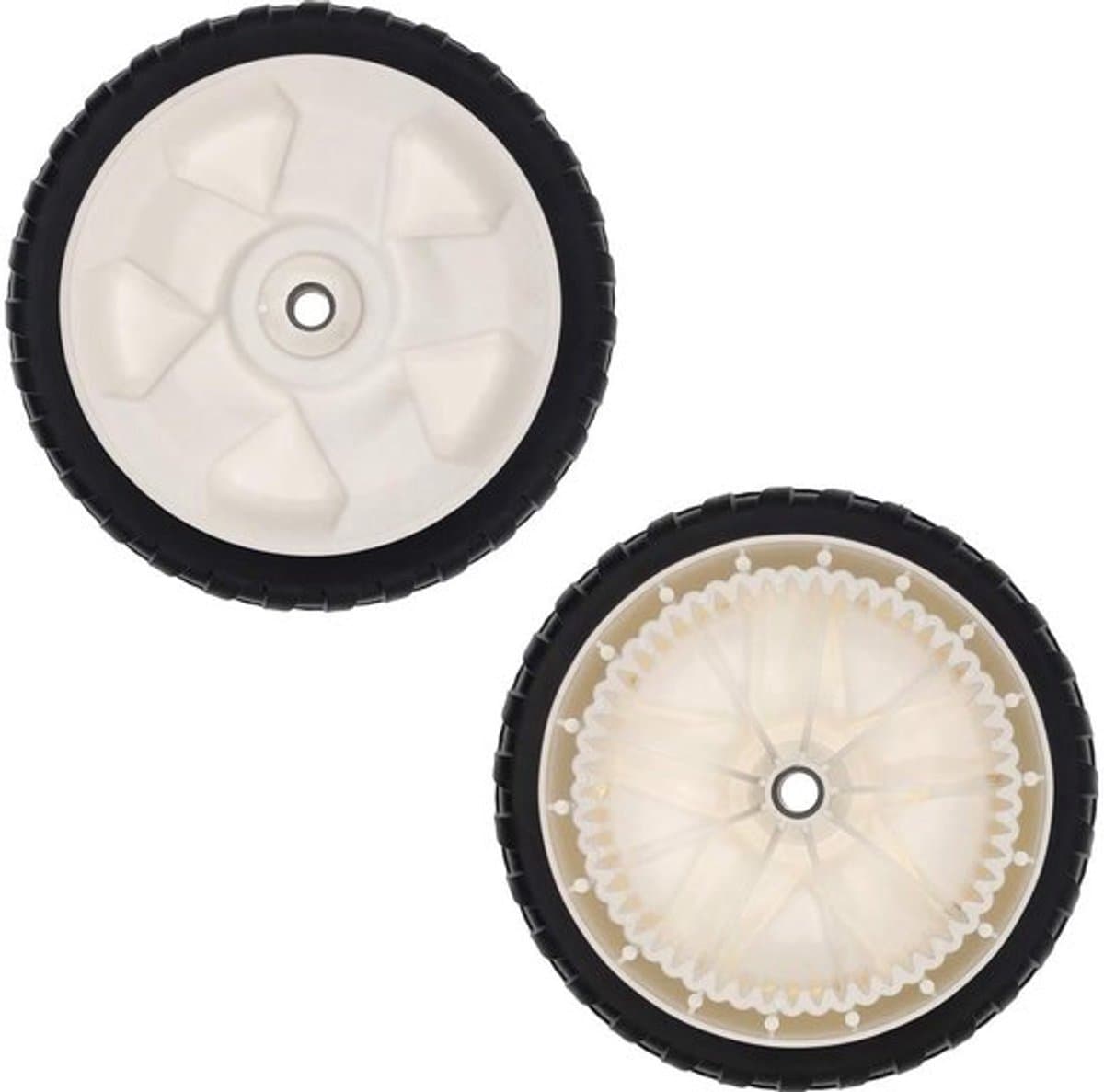 Aandrijfwiel Vervanging voor - 2 Wielen - Wielmaat 8" - Boring Maat 1/2" - Naafoffset 3/4" - Compatibel met diverse modellen - Maaiwiel — afbeelding 1