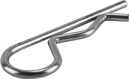 SnelShoppen - 10 Stuks Clip Pins 3.5mm Draad 75mm Hoog R-Vormige Veer Cotter Pin voor Tractor en Grasmaaier Bevestigingsmateriaal Zilver — thumbnail 5