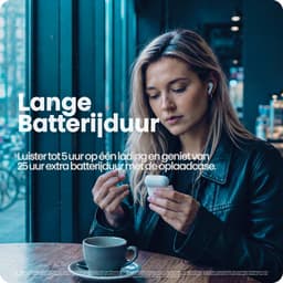 Phreeze TWS9 Pro ANC - Draadloze Oordopjes - Noise Cancelling Oortjes - Bluetooth Oordopjes - In Ear Oortjes - Muziek, Bellen & Sporten - Oplaadcase met Scherm — thumbnail 2