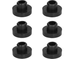 SnelShoppen - 6 Stuks 33/64in Brandstoftank Bus Grommet Vervangingsonderdeel voor Grasmaaier, Hoogwaardige Rubber, Duurzaam, Geschikt voor Kohler Moto