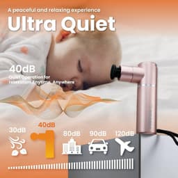 Neck Massager - Zwart - Handheld Massagepistool - Lichtgewicht en Draagbaar - Voor Spierontspanning — thumbnail 3
