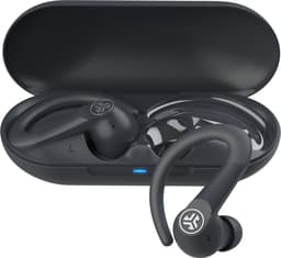 JLab Go Sport ANC Draadloze Sport Oordopjes - Active Noise Cancelling Oortjes Draadloos - 35 uur Batterij - Bluetooth - IP55 Zweetbestendig - In Ear - Hardlopen - Zwart — thumbnail 1