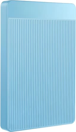 Ploutos® Harde Schijf - Draagbare Harde Schijf voor PC, Laptop & Console - Ultradunne Draagbare Harde Schijf - Lichtblauw - 30cm x 21cm x 4cm — thumbnail 1