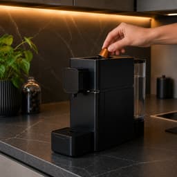 Be Dutch Koffiecupmachine - Nespresso Capsules - 0,85 L - Zwart — thumbnail 3