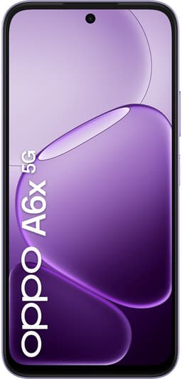 OPPO A6x 5G 17,1 cm (6.75") Dual SIM Android 15 USB Type-C 6 GB 256 GB 6100 mAh Violet — thumbnail 1