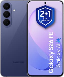 Samsung Galaxy S26 FE - Smartphone - 128GB - Blueberry + 1 jaar extra garantie — thumbnail 1