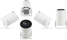 Draagbare Beamer - Mini-projector - 4K en 1080p FHD - WiFi 6 en Bluetooth 5.0 - Voor Thuisgebruik en Buitenevenementen — thumbnail 2