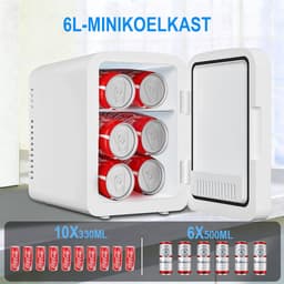 EAFC Skincare Koelkast – Mini koelkast voor make-up & cosmetica | Koelen en verwarmen (6 liter, stil, compact) — thumbnail 4