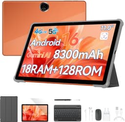 Blackview ZENO5 Tablet - 32GB RAM - 128GB ROM- 8300mAh- Android 16 - Oranje — thumbnail 1