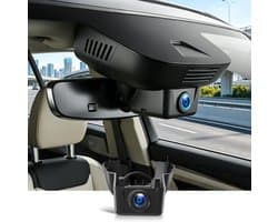 SnelShoppen - 4K Dashcam voor Volvo XC90 2023-2026 B5 B6 T8, OEM Stijl, G-Sensor, WiFi & APP, Loopopname, Ingebouwde Camera 2160P + 64GB TF Kaart