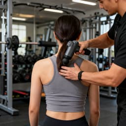 Massagepistool - Spiermassagepistool - Handmatig Elektrisch Massageapparaat - Met 99 Versnellingen En 8 Verwisselbare Koppen — thumbnail 5