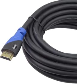 Thijox - Premium 4K HDMI 2.0b Kabel 2m - UHD 2160p @60Hz, 3D, ARC, HDCP - Vergulde Stekker, Zwart-Blauw PVC-Connector - Ideaal voor TV, Beamer en Gami — thumbnail 3