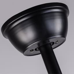 MODENUIT Plafondventilator – 70 Inch – Zonder Verlichting – Hout en Metaal – Zwart en Donker Walnoot — thumbnail 3