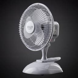 Ventilator met Clip en Voet – 2 Snelheden – Kantelbaar – Compacte Bureauventilator 15 cm 30W — thumbnail 4