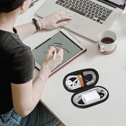 Harde beschermhoes voor externe harde schijf en accessoires - draagbare elektronica opbergtas — thumbnail 2