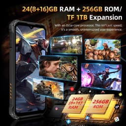 OUKITEL WP23 Plus Outdoor Smartphone, 10600mAh, 24GB RAM+256GB ROM, 13MP, IP68 Waterdicht, Android 14, NFC, OTG — thumbnail 2