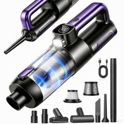 Nexeli NX-AP-30 Auto Stofzuiger – Draadloze Kruimeldief – Handstofzuiger – Blaasfunctie – USB-C Oplaadbaar — thumbnail 1