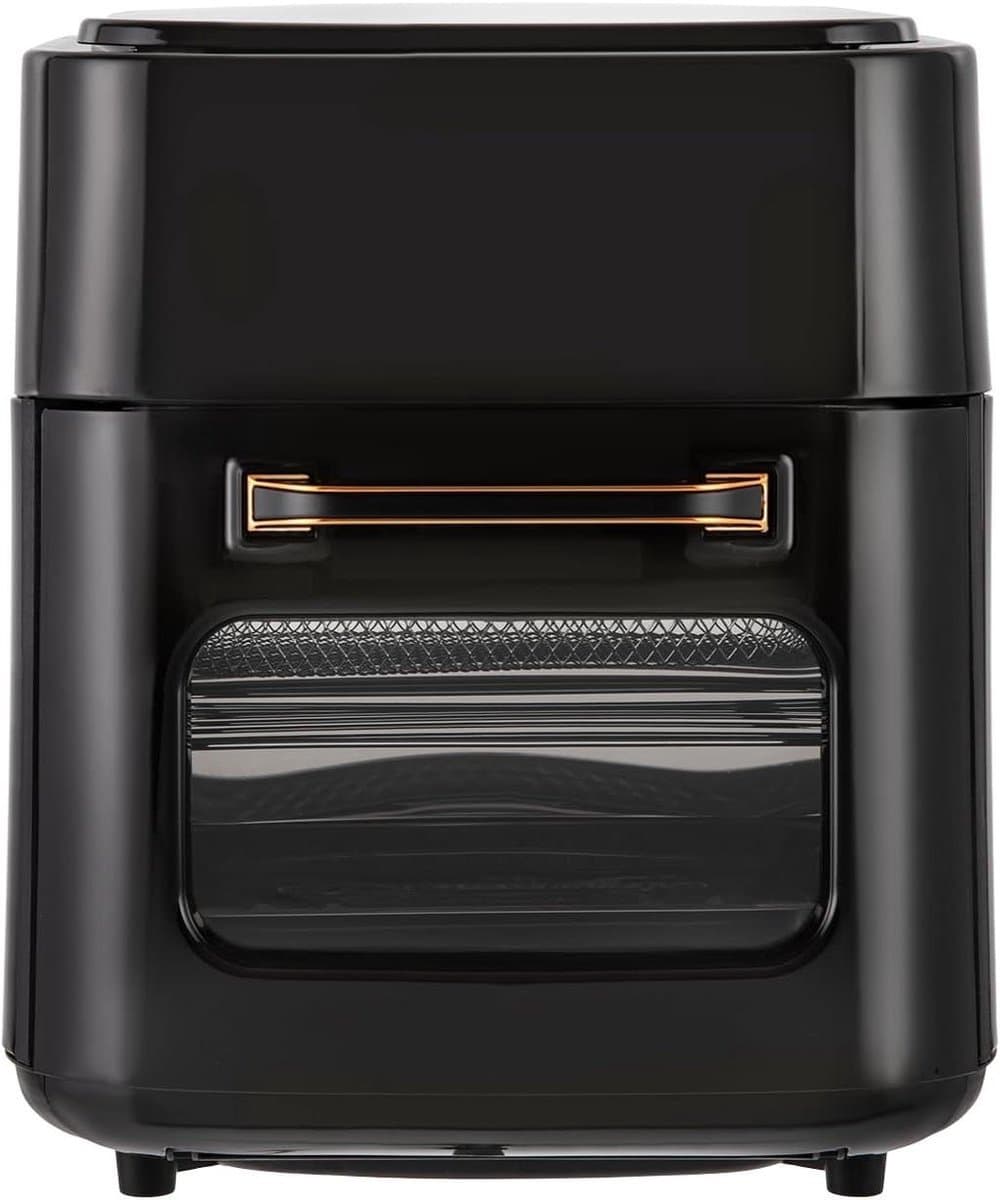 Heteluchtfriteuse Oven - Airfryer Fornuis - Gezonde Maaltijden Bereiden - Touchscreen Bediening - 15 Liter - Zwart — afbeelding 1