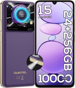 OUKITEL C60 Pro Smartphone 4G-10000 mAh-24 GB RAM-256 GB Opslag-Android 15 — thumbnail 1