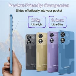 OUKITEL C57 PRO Mobiele Telefoon met 128 GB Opslag, 4300 mAh Accu, Android 14, 6,52 duim HD-scherm — thumbnail 2