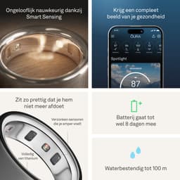 Oura Ring 4 Maat 8 Grijs — thumbnail 4