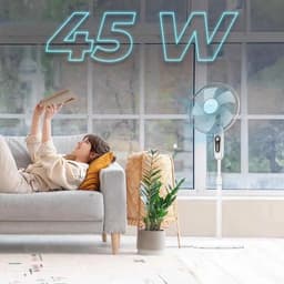 Staande ventilator Cecotec 515 MaxFlow Wit 45 W — thumbnail 5