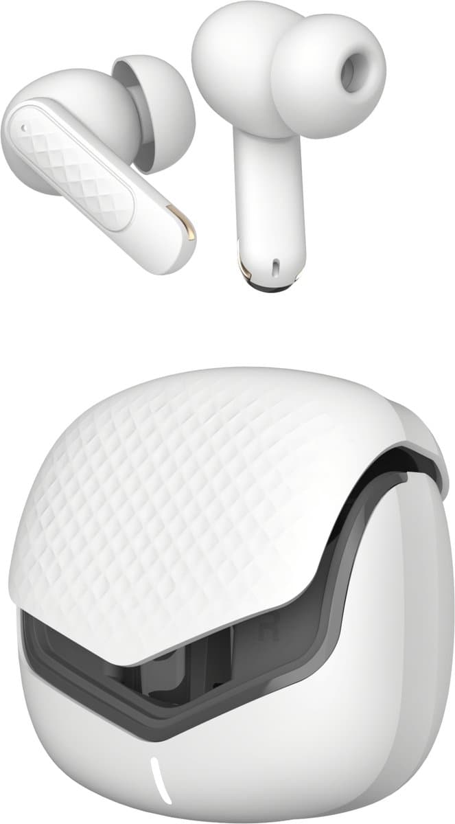 Noise Buddies Pulse - Oortjes draadloos met Noise Cancelling - Draadloze oordopjes - Bluetooth - Wit — afbeelding 1