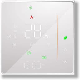 Slimme Wi-Fi Thermostaat met Touchscreen voor Boilerverwarming - Programmeerbaar & Spraakbediening — thumbnail 3