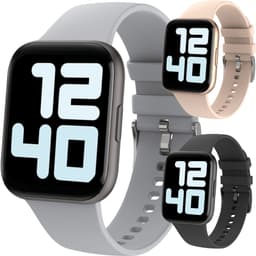 Cinturio SQ1 Grey - Smartwatch voor heren en dames - Sporthorloge – beschikbaar in 4 kleuren — thumbnail 1