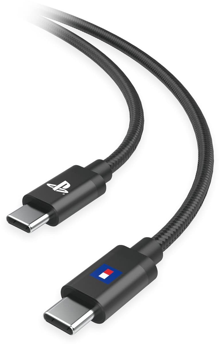 HORI - USB-C-oplaadkabel voor PlayStation® 5 DualSense™ draadloze controller - USB-C naar USB-C - Officieel gelicentieerd door Sony — afbeelding 1