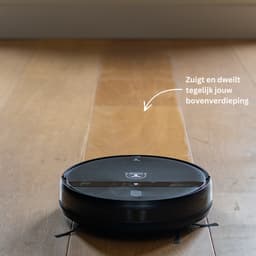 TONIHOMI® G20 - Robotstofzuiger met dweilfunctie - Automatisch opladen - Robotstofzuiger met app - Robotstofzuiger huisdieren - Dweilrobot - Zwart — thumbnail 5