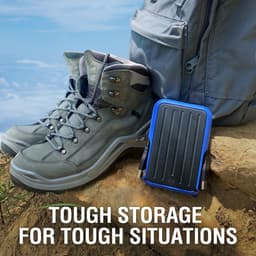 Silicon Power - Armor A66 - Portable USB 3.2 - Externe Harde Schijf - 2TB - Blauw — thumbnail 2