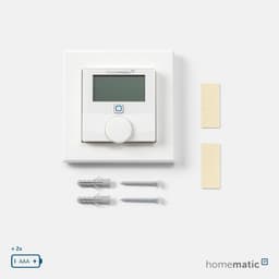 Wandthermostaat met Luchtvochtigheidssensor en Draadloze Temperatuursensor - Slimme Radiatorthermostaten en Vloerverwarmingsregeling, Geschikt voor Alexa — thumbnail 2