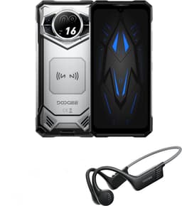DOOGEE S200X-V 5G Robuuste Smartphone, 12 GB RAM + 512 GB, 10100 mAh Batterij, 100 MP Camera, 1,32" AMOLED Achterkant Display, Zwart — thumbnail 2