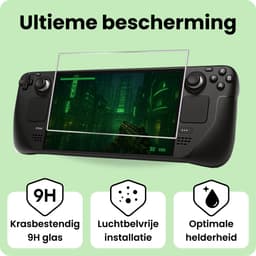 Beschermglas Geschikt voor Steam Deck OLED Screenprotector Tempered Glass - Screenprotector Geschikt voor Steam Deck OLED Screen Protector — thumbnail 5