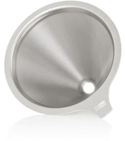 AdHoc Pour Over Koffiezetter Impact - 600 ml - Incl. Permanent RVS Filter - Mondgeblazen Glas - Grijs — thumbnail 4