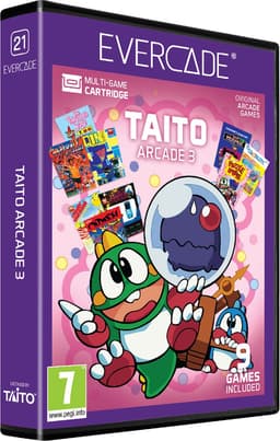 Evercade Cartridge - TAITO Arcade 3 - 9 games — thumbnail 1