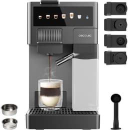 Cecotec FreeStyle Latte T Espresso Machine 1.6L 20bar Black 4in1 Pods & Ground Compatible — thumbnail 1